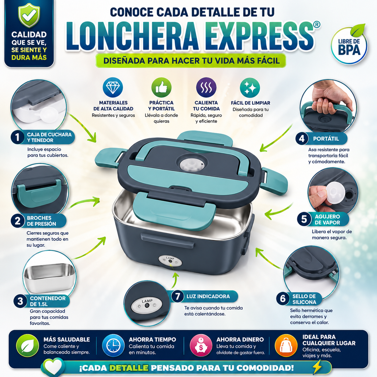 LONCHERA EXPRES + REGALO!