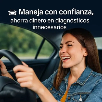 AutoScan Pro® - Escáner OBD2 inalámbrico para tu auto